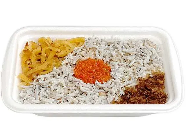 和歌山県産しらすと明太子のごはん(もち麦)
