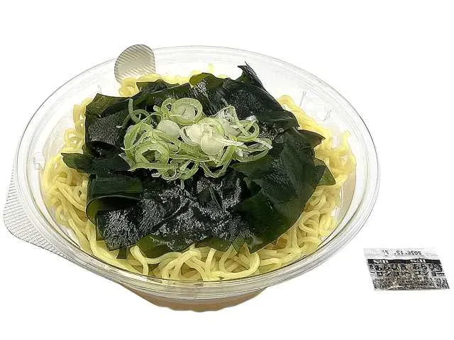 산리쿠산 미역 사용 소금 라멘