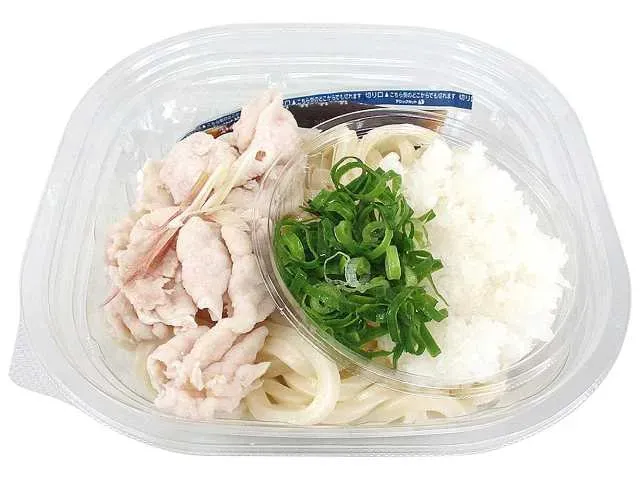 Chilled Pork Shabu Udon with Coarsely Grated Daikon (Large Noodle Portion)