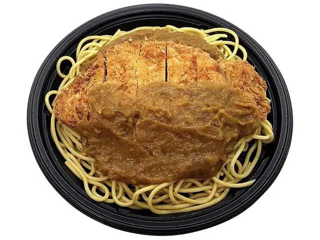 Cutlet Curry Spaghetti