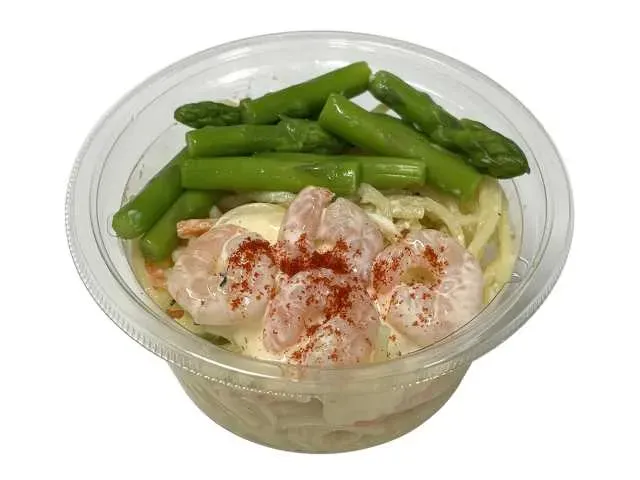 アスパラと海老のレモンマヨスパゲティサラダ