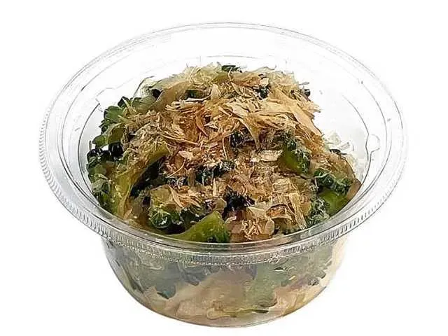 ゴーヤと大根の醤油仕立て