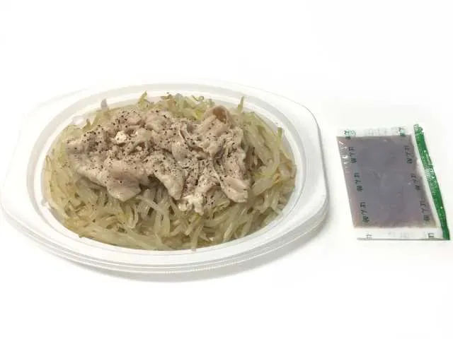 Pork and Bean Sprouts with Ponzu Sauce