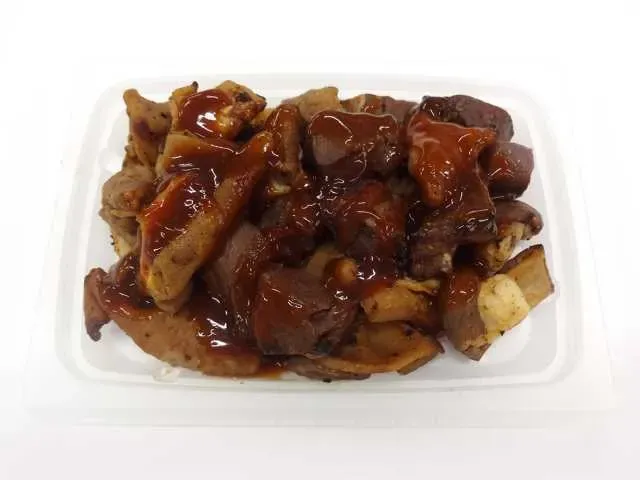 炭火焼きミックスホルモン(味噌ダレ)