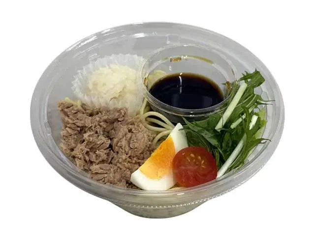 シーチキンと大根おろしのパスタサラダ