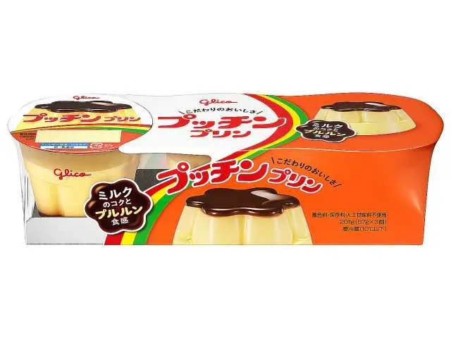 GLICO Pucchin Pudding 67g x 3
