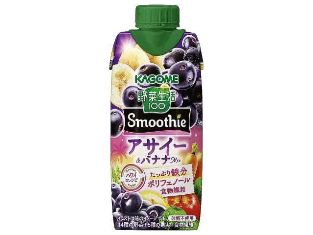 KAGOME Yasai Seikatsu Smoothie (Acai & Banana Mix)