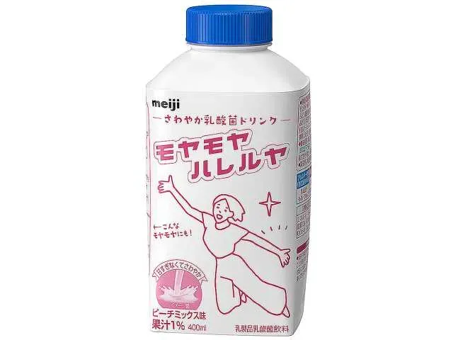 明治さわやか乳酸菌ドリンク モヤモヤハレルヤピーチミックス味