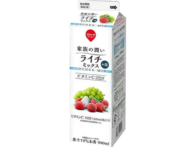 スジャータ 家族の潤い ライチミックス 900ml