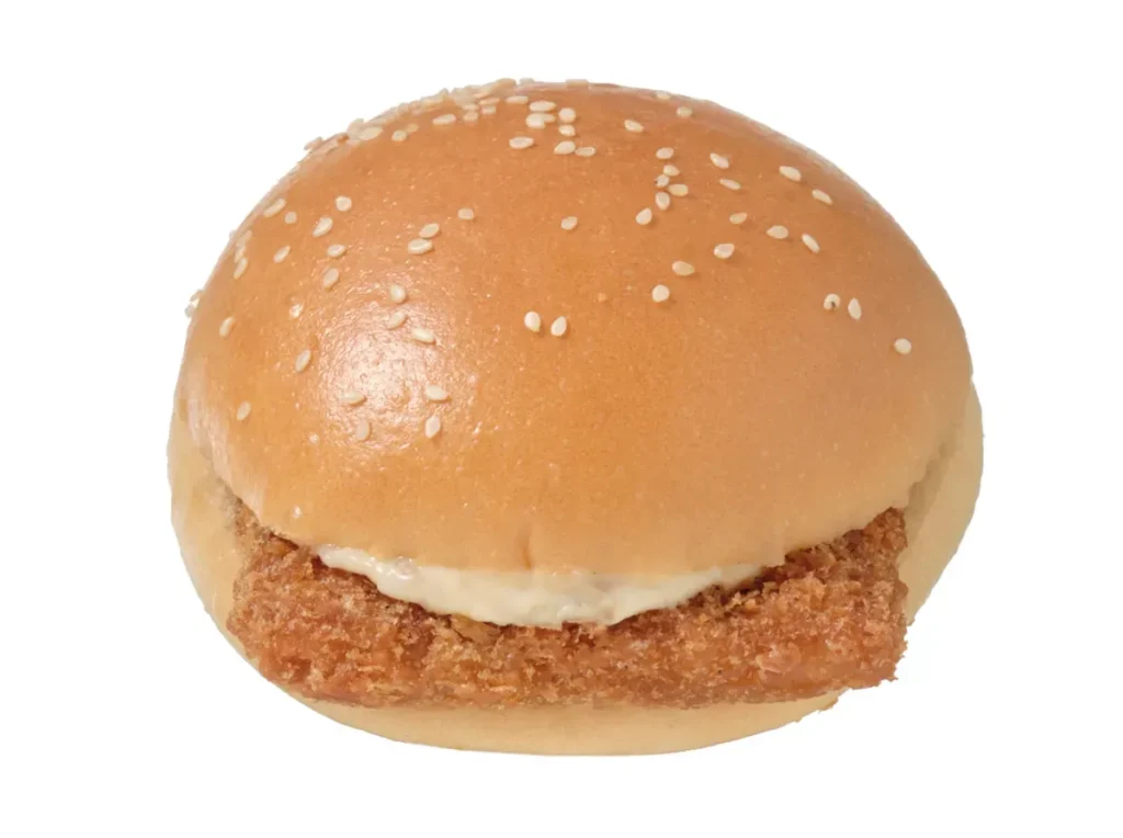 たっぷりタルタルソースのフィッシュバーガー