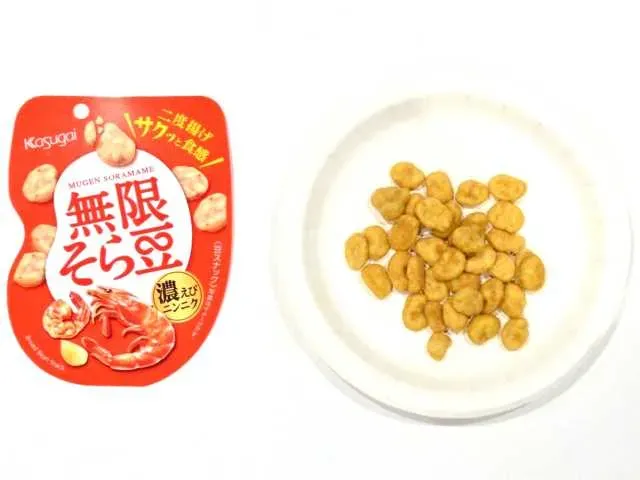 KASUGAI Mugen Broad Beans: Rich Shrimp Garlic