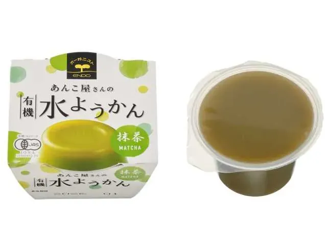あんこ屋さんの有機水ようかん 抹茶