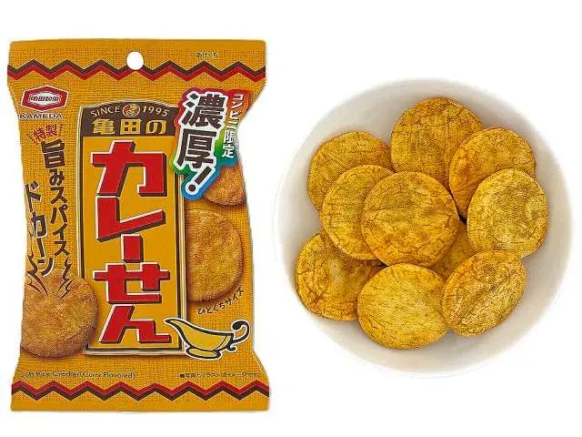 카메다 제과 진한 카메다 카레 쌀과자