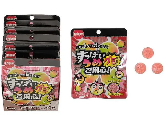 明治チューインガム すっぱいうめグミだけにご用心!