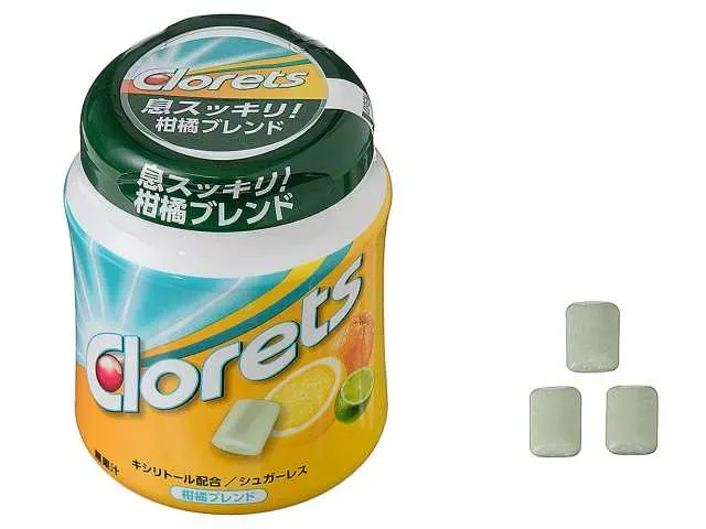 MONDELEZ CLORETS XP Citrus Blend Bottle