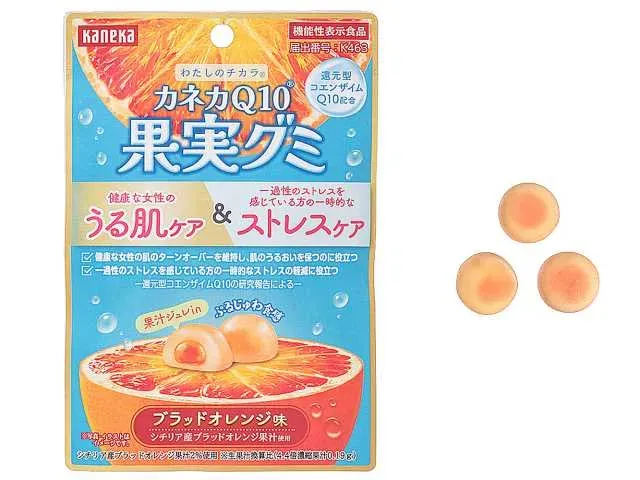 카네카 기능성 Q10 과일 구미 블러드 오렌지 맛