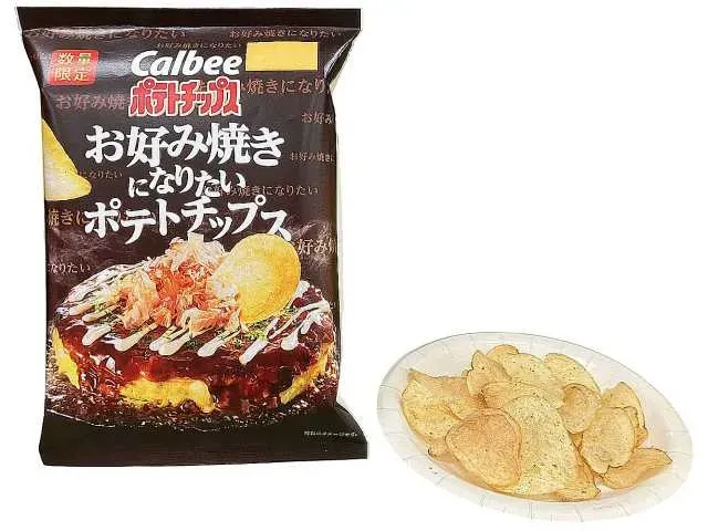 CALBEE Potato Chips Potato Chips That Want to Be Okonomiyaki