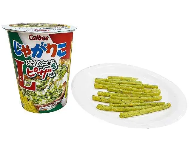 カルビー じゃがりこ ジェノベーゼピザ味L