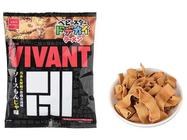 베이비스타 도데카이 라멘 VIVANT 소스 몬자야키 맛