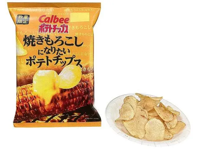 칼비 포테이토 칩 구운 옥수수가 되고 싶은 포테이토 칩