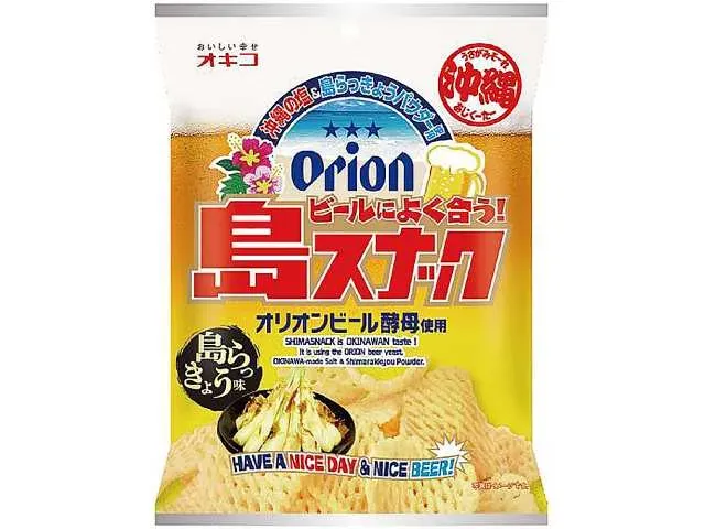 오리온 섬 스낵 섬락교 맛