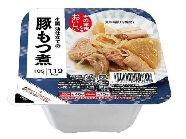 ブンセン 生醤油仕立て豚もつ煮 105g