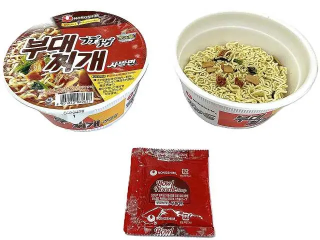 농심 부대찌개 사발면