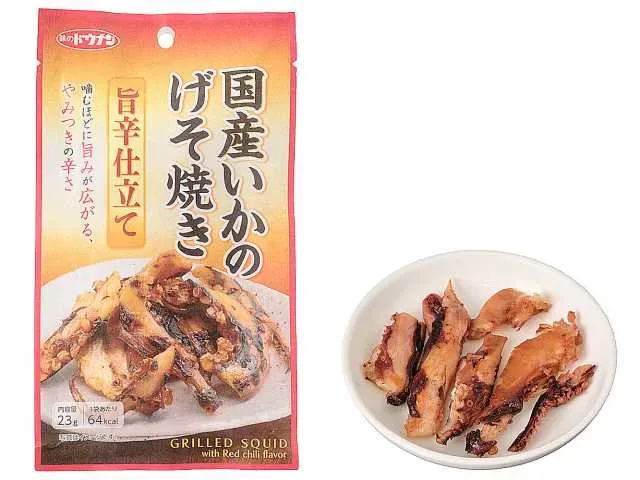 道南冷蔵 国産いかのげそ焼き 旨辛仕立て