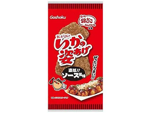 이카노 스가타아게 츠키지 긴다코 진한 소스 맛