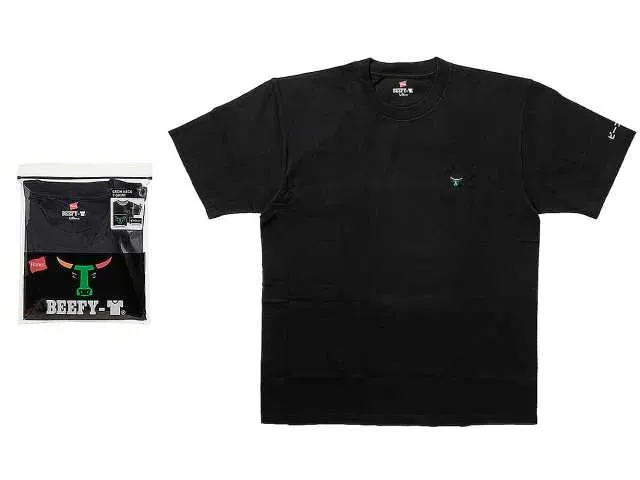 7-11 BEEFY T-Shirt Black L