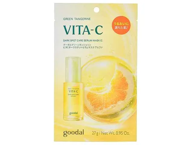 goodal Green Tangerine Vita C Dark Spot Care Serum Mask (1 Sheet)