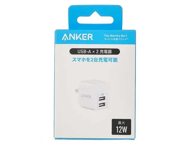 ANKER Wall Charger 2 Ports 12W