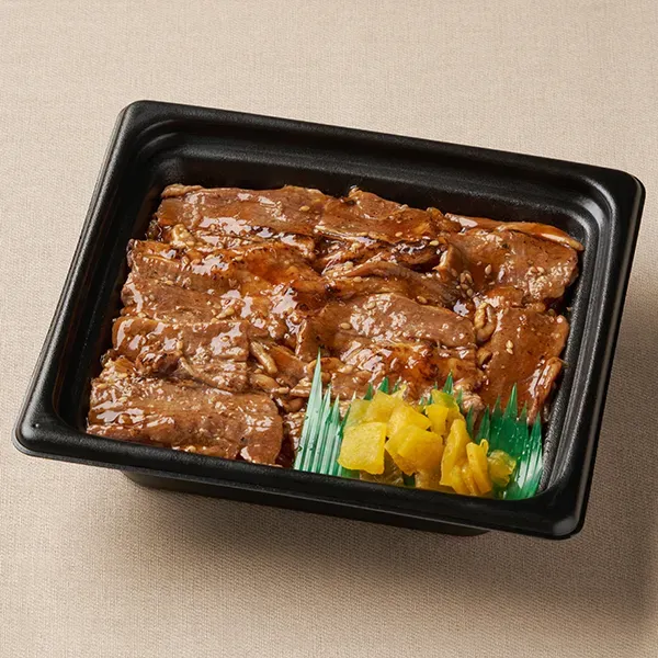 Charbroiled Beef Short Rib Rice Box with Special Sauce