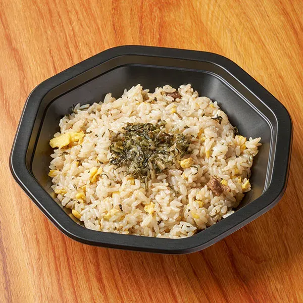豚骨と鶏ガラの旨味 大盛!高菜炒飯