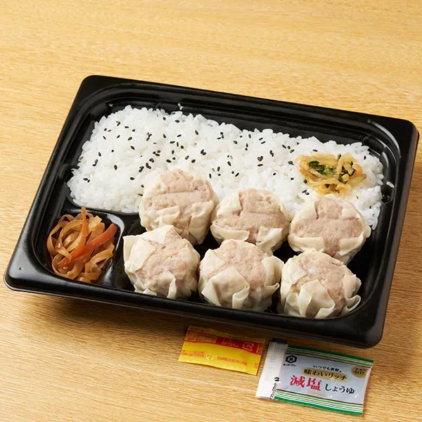 ごま油の香り!ジューシー肉シュウマイ弁当(肉シュウマイ+1個)