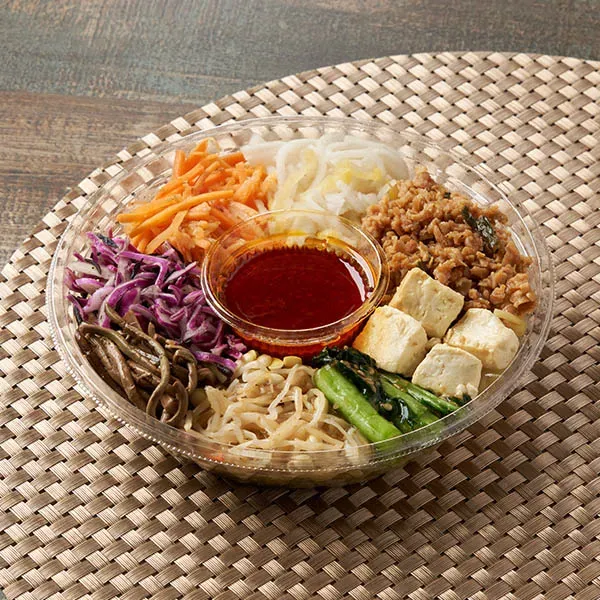 Bibim Noodles with 8-Ingredient Namul and Vegetables