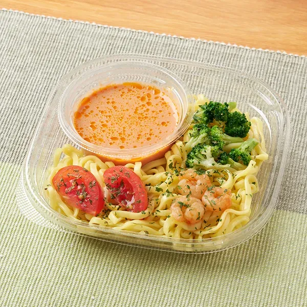 Chilled Fresh Pasta Shrimp Tomato Cream