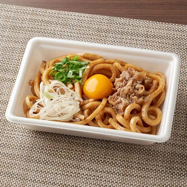 Beef Sukiyaki Style Stir-Fried Udon