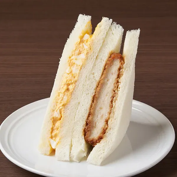 Chicken Cutlet and Egg Sandwich