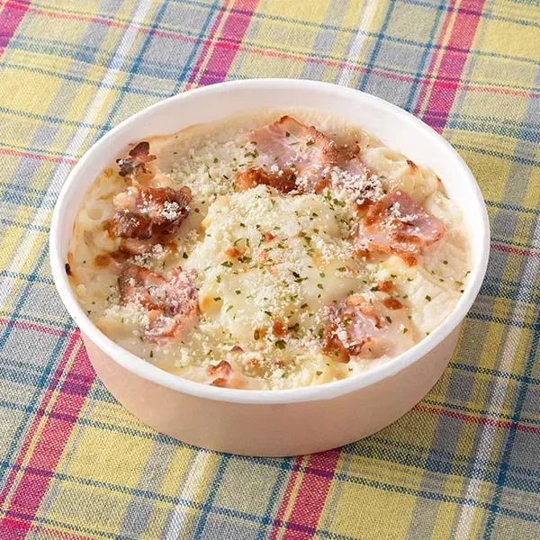 Potato and Bacon Cream Gratin
