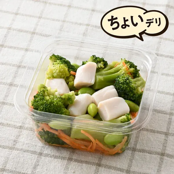 [High Protein! Easy & Delicious Side Dish] Extra Portion Fragrant Sesame Oil! Scallop Flavor Green Vegetable Salad