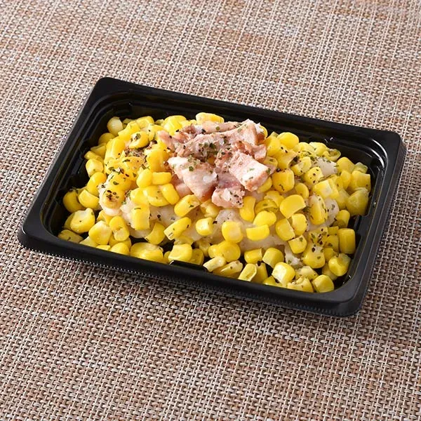コーンまみれのポテトベーコン