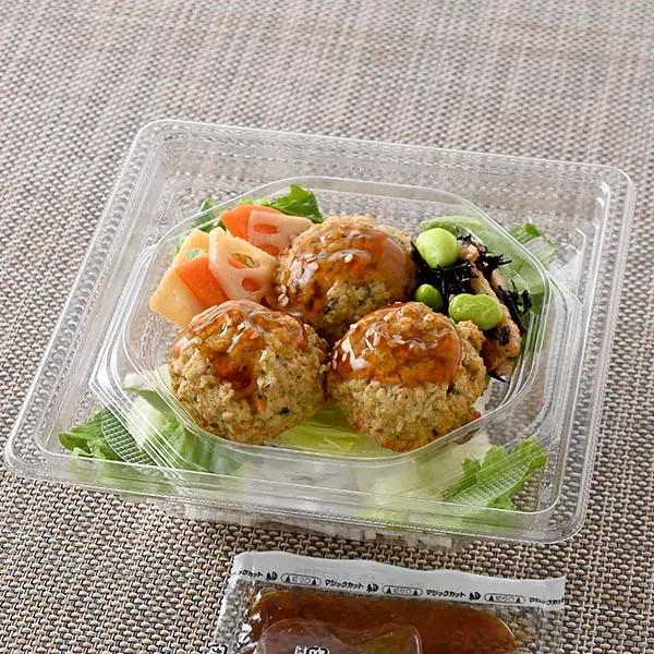 たんぱく質が摂れる!しそ入り鶏つくねのサラダ