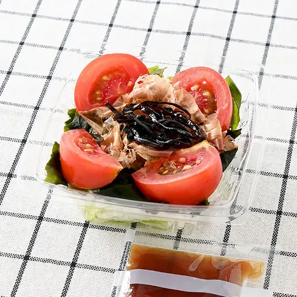 High-Lycopene Tomato and Wakame Seaweed Salad