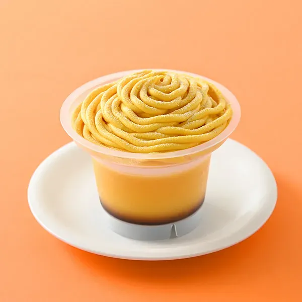 Hokkaido Pumpkin Mont Blanc Pudding