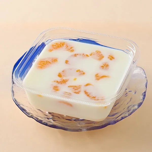 Large Milk Agar Jelly (with Mandarin Orange)