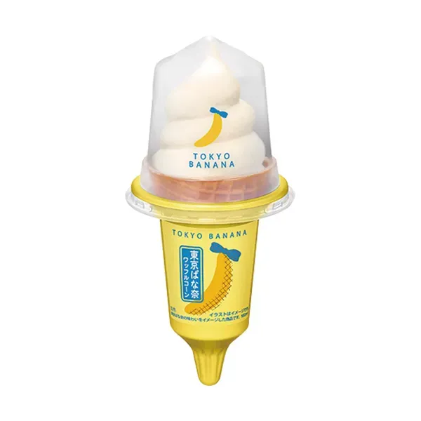 LOTTE Waffle Cone TOKYO BANANA