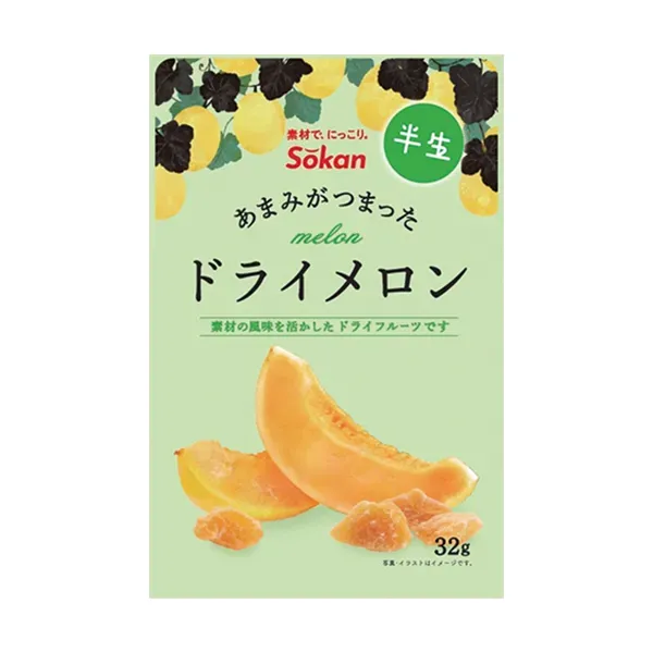 SOKAN Dried Melon Rich in Sweetness