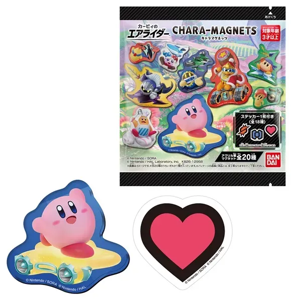 Kirby’s Air Ride Character Magnets
