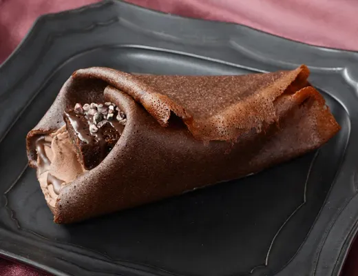 Rich Cacao Chocolate Crepe (Belgian Chocolate)